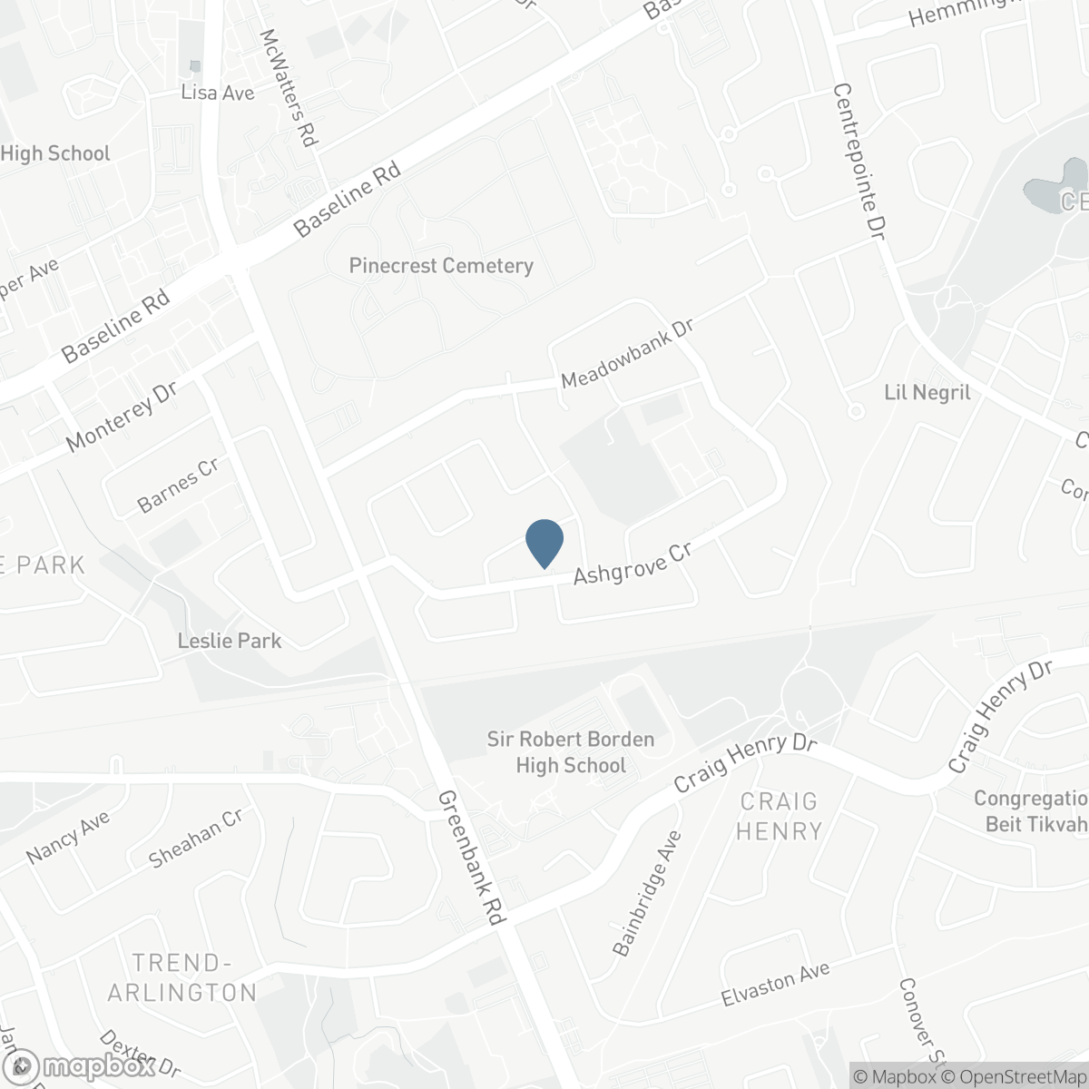 12 BRADGATE DRIVE, Ottawa, Ontario K2G 0R6